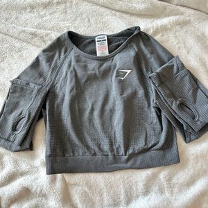 Gymshark, gray, long sleeve